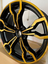4 Orig. BMW Felgen 21 Zoll NEU  X3  X4  M Styling V 765 Bi-Color schwarz-gold