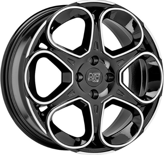 4x Alufelgen MSW 83 für Alfa Romeo Alfa Brera, Spider 939 ABE 17 Zoll Felgen