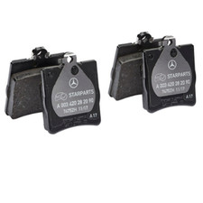 MERCEDES SLK R171 C-Klasse W203 CLK W209 Bremsbeläge hinten original MERCEDES SLK R171 C-Klasse W203 CLK W209 Bremsbeläge hinten original