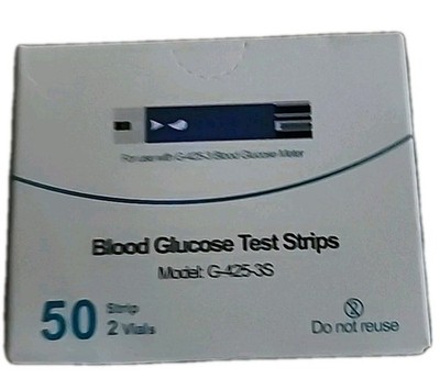 50ct.   One Box Of Bioland Blood Glucose Test Strips 6/2026