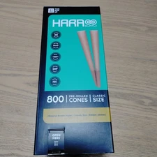 Pre Rolled cones, Bulk Box 800ct.  Classic Size