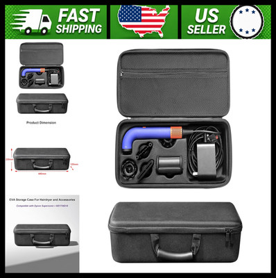 Travel Case for Dyson Supersonic R Hair Dryer and Accessories