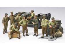 Tamiya 1/48 WWII US Infantry At Rest Plastic Model Kit w/Figures TAM32552 