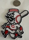 Cincinnati Reds Embroidered iron on patch  3.5”x 2.5” Beautiful.