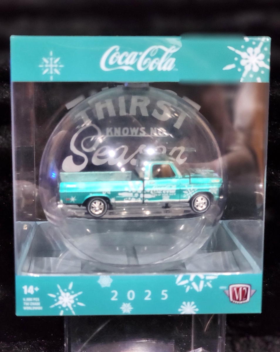 Big Rig Model Kit Decals AMT 1/25 Vintage Coca Cola Santa Claus Big Rig ...