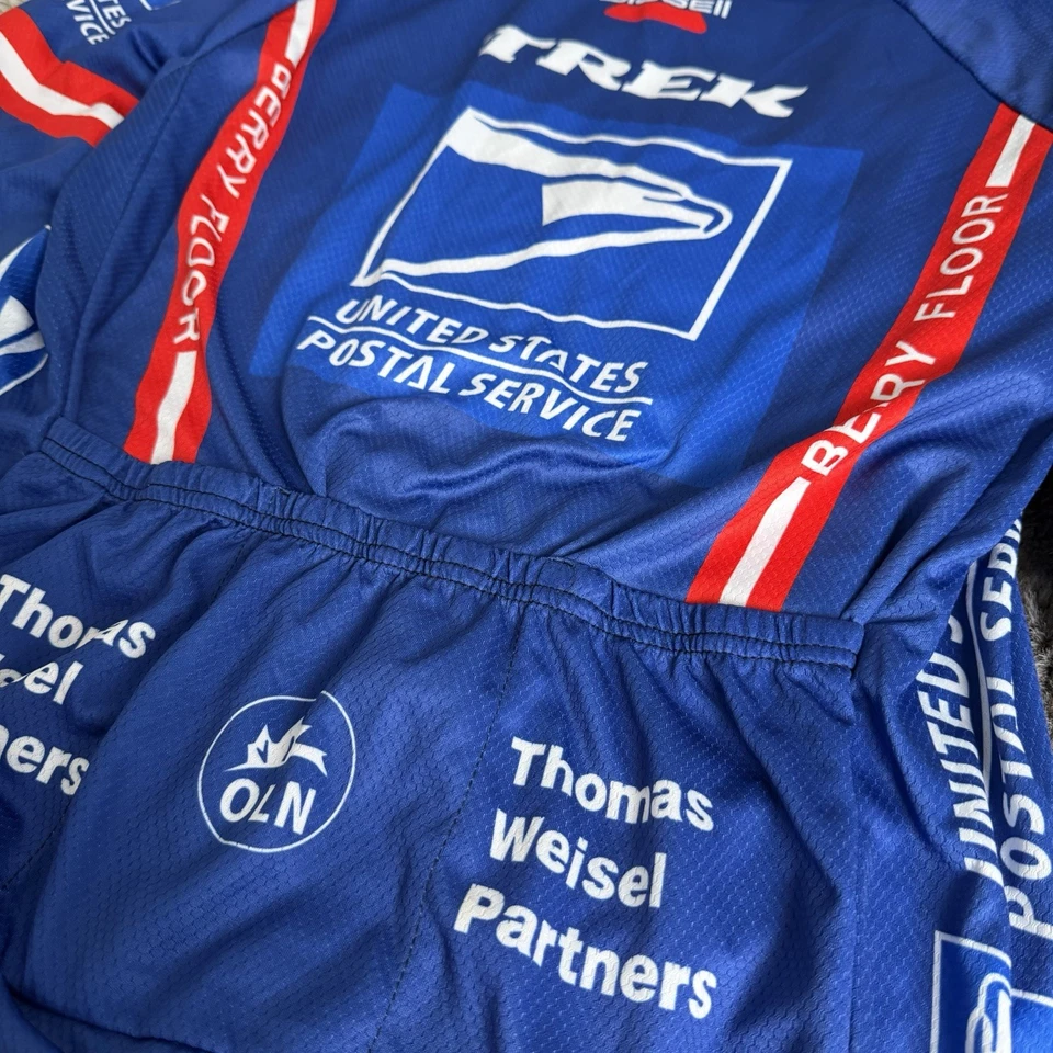 Camiseta Equipo Ciclista XL Tour de Francia, Trek, Servicio Postal de Estados Unidos Foto 4 de 4