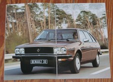 1978 Renault 30 V6 Prospekt brochure n 4 5 12 14 18 20 Megane Clio Laguna
