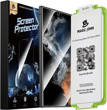 2 2 Pack Screen Protector Camera Lens Protector for Samsung Galaxy S22 Ultra,