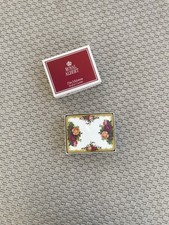 Neue unbenutzte verpackte Royal Albert Old Country Roses Untersetzer Top Zustand