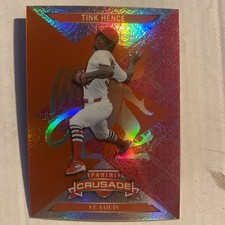 2025 Panini Crusade #13 Tink Hence Crusade Red #/25