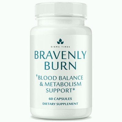 Bravenly Burn Capsules - Extreme Formula For Metabolism and Weight Loss 60 ct