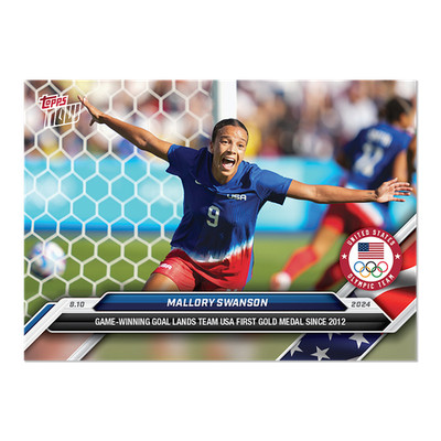 Mallory Swanson - 2024 OLYMPICS Topps Now Card 25 - Print Run: 5 Team USA