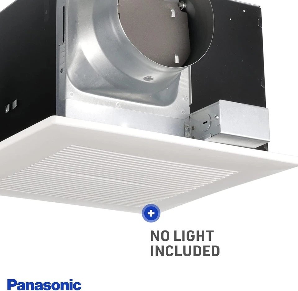 Ventilador de escape de baño Panasonic Whisperceiling, 290 CFM, FV-30VQ3 B00084ZQA2 Pana Foto 3 de 4