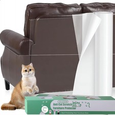 196''x13'' Thicken Anti Cat Scratch Furniture Protector, Single-Sided Sticky
