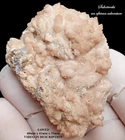 Olmiite and calcite - Nchwaning II mine South Africa