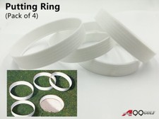 A99 Golf Putting Green Cup Ring Golf Field Accessory Accessories 4pcs