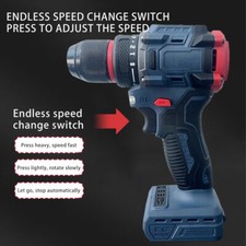 UK Cordless Screwdriver Brushless Drill Torque Power Tool for Makita 18V Battery