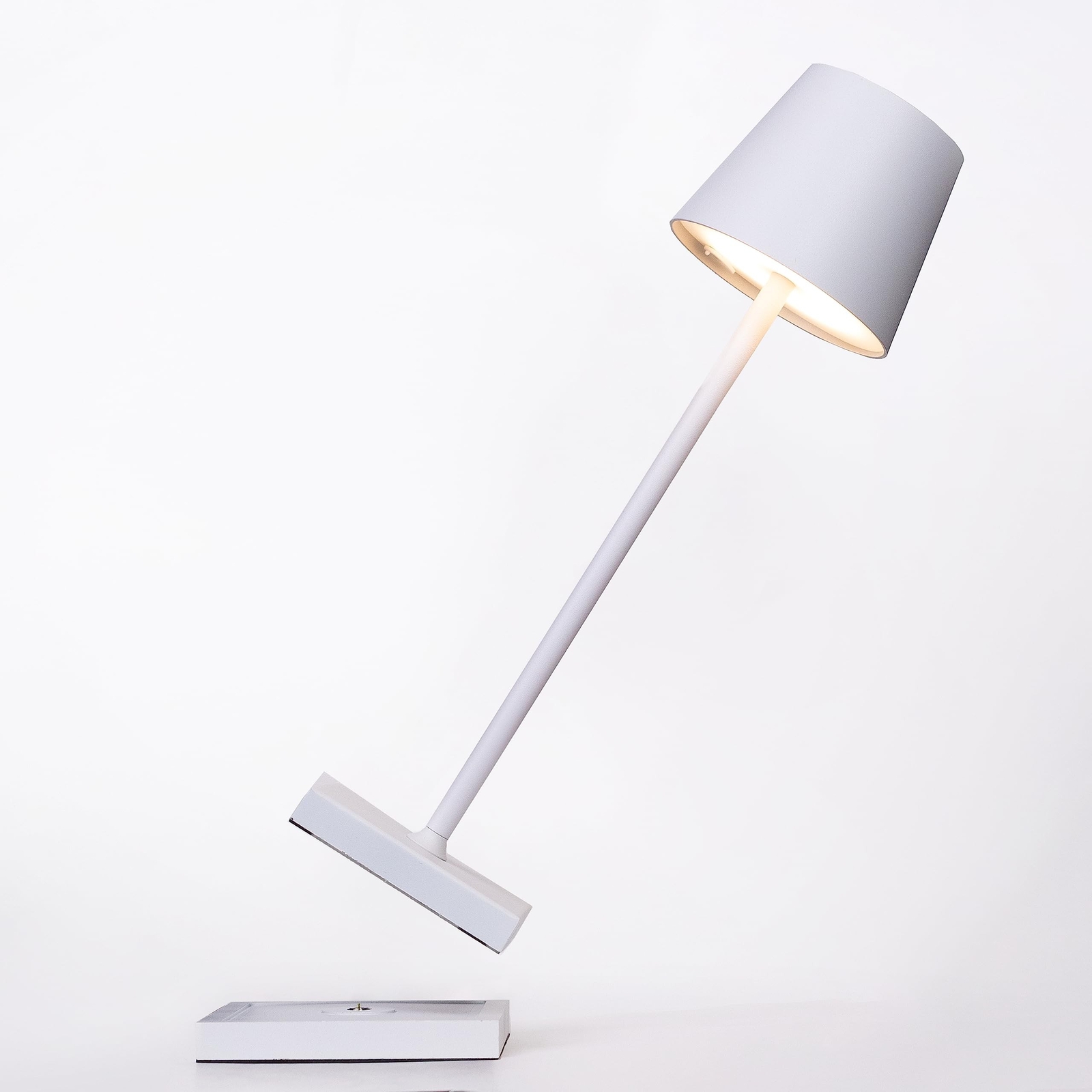 La Luz 13 inch Cordless Table Lamps 5200 mAh Battery Operated, USB-C Port Rec...