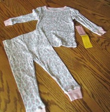 JUICY COUTURE BABY GIRL 2 PIECE PAJAMA SET LIGHTWEIGHT COTTON SIZE 12M NWT