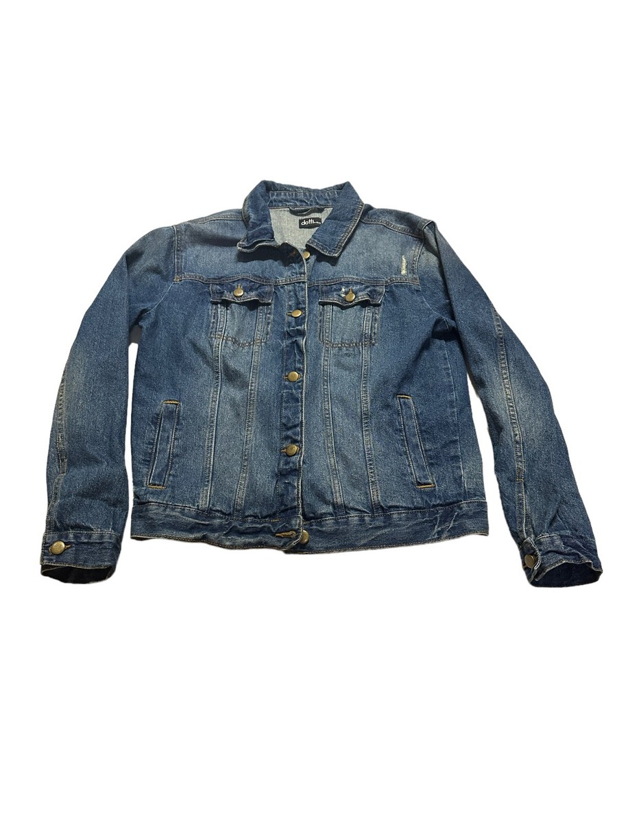 Denim Jacket Dotti Blazer Vintage 1970's Dotti Didit Festival