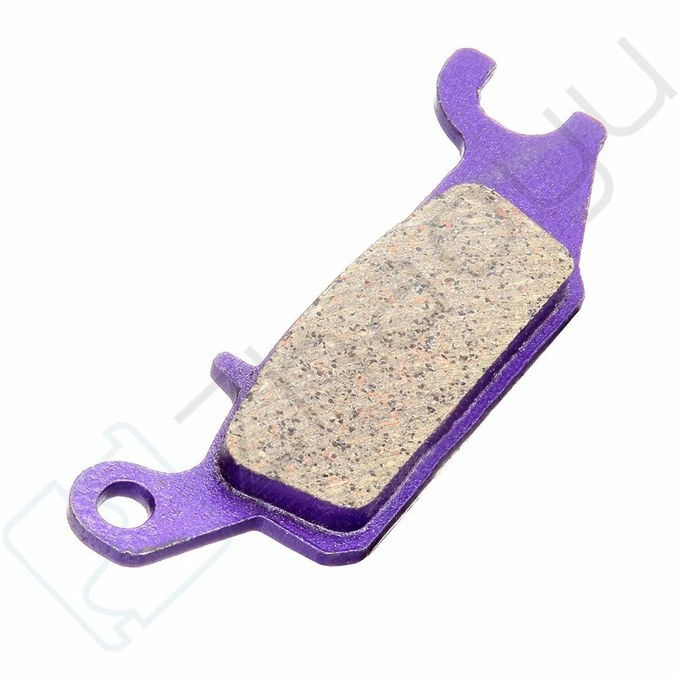 1 Pair Brake Pads Rear For 2007-2013 2015 Yamaha YFM700FGP 4x4 Carbon Fiber - Image 3 of 4