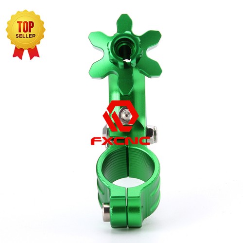 CNC Performance Stunt Clutch Levers Assembly For Kawasaki KLX400 2003-2005 Green - Picture 7 of 13