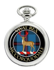 McCorquodale Scottish Clan Pocket Watch