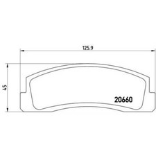 Disque de frein Lada NIVA