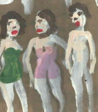 Nighty Night no. 27  by William Mayer new york artist surreal  impressionist