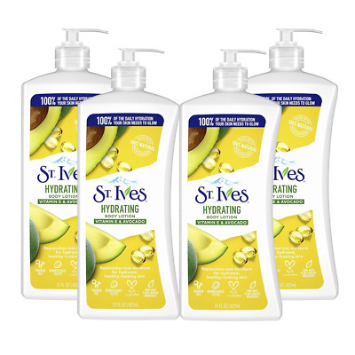 Hydrating Hand & Body Lotion Moisturizer for Dry Skin Vitamin E & Avocado Made w