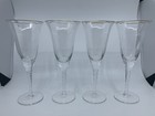 STIL Romania Optic Gold Trim Braided Crystal Wine Glasses Set Of 4 — photo 1