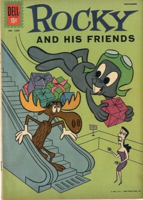 Four Color  # 1208    VERY GOOD FINE   1961   Rocky and His Friends   Al Kilgore