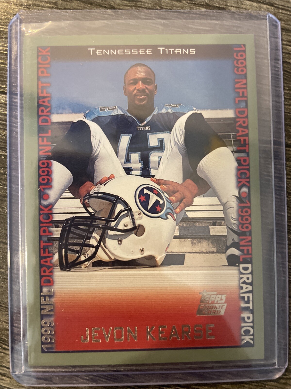 1999 Topps Football Jevon Kearse RC #337 Tennessee Titans SET BREAK ROOKIE