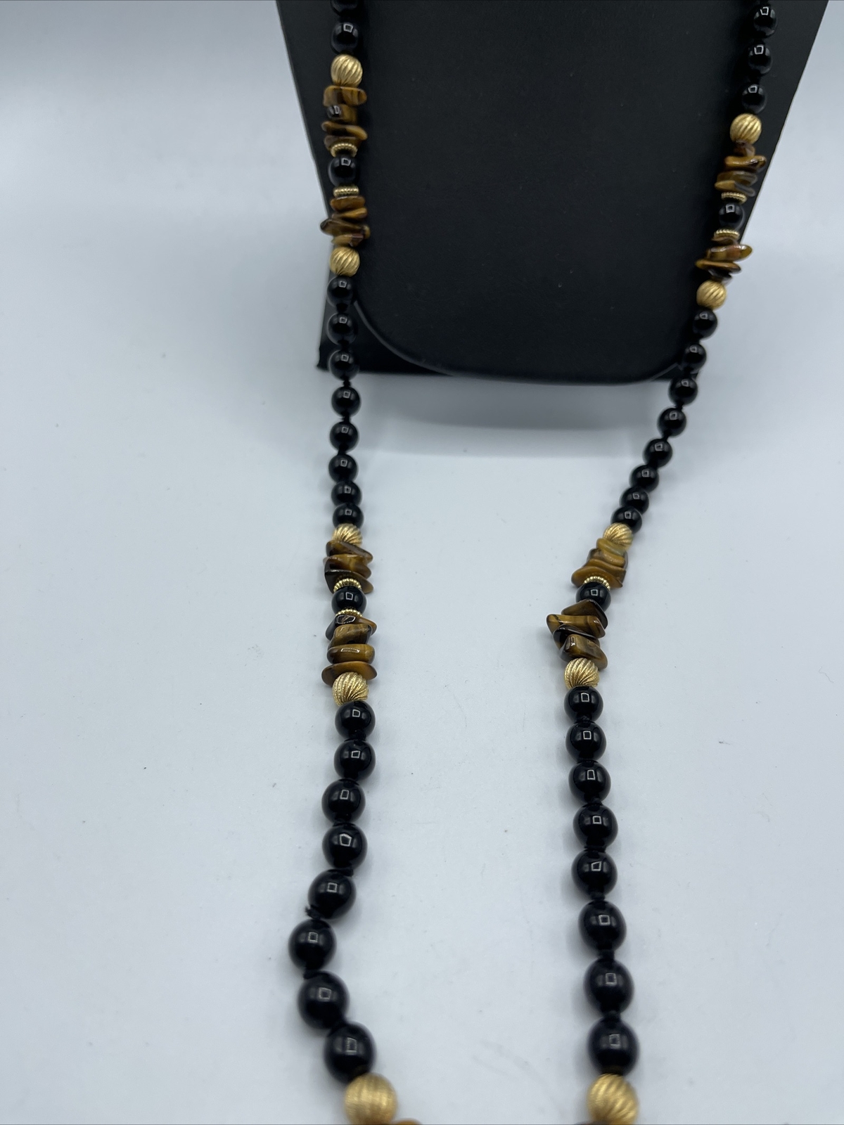 Beautiful Gemstone BEADED Statement NECKLACE  #NF… - image 4