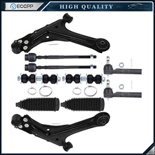 Front Sway Bar Tie Rod Control Arm And Ball Joint For 95-05 Chevrolet Cavalier