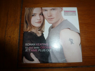 RONAN KEATING & CECILIA CARA - ICH LIEBE DICH MEHR ALS ALLES ( SINGLE CD) 