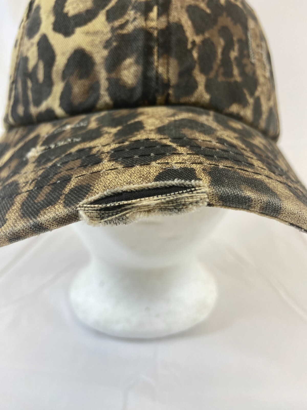 Womens Leopard Print Baseball Cap Strapback Hat P… - image 9