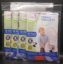 Tinkle Targets Potty Training Aid Transportation Theme  4 Packs/48 Targets NEW