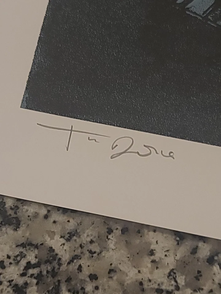 THE CANALS OF MIDTOWN - PÓSTER TIM DOYLE SEA ALSO RISES EDICIÓN LIMITADA AGOTADO Foto 2 de 3