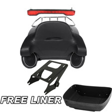 King Trunk Tail Light Speakers Fit For Harley Touring Electra Road Glide 2014-Up