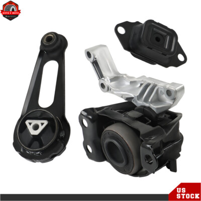 Note Engine Mount 3PCS Engine Motor Mounts & Trans Mount Set For 2012-2019 Nissan Versa ...