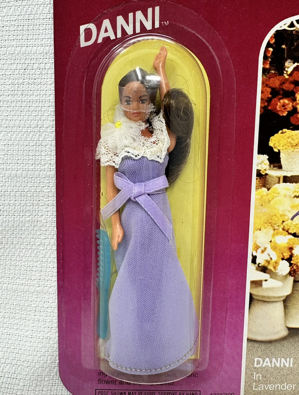 Glamour Gals Collection Danni Fashion Doll Lavender Lady Kenner 1981