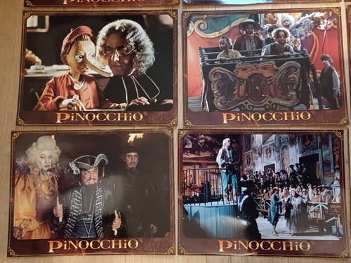 Pack 8 Bilder Poster 40 X 30 CM Kino Film Pinocchio Martin Landau 1996 - Bild 3 von 4