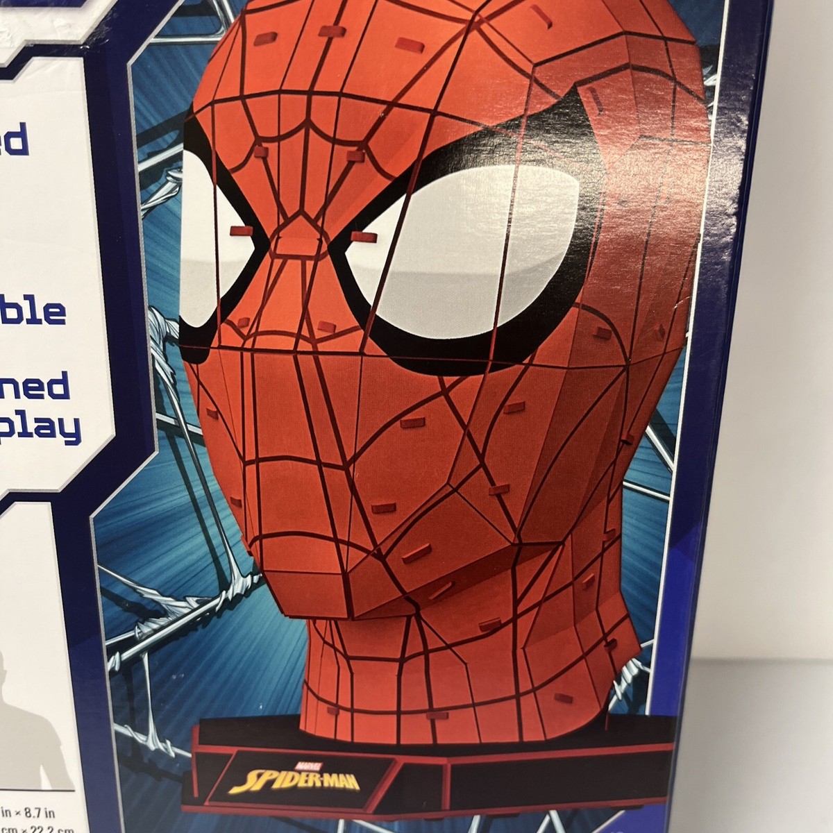 4D Build, Marvel Spider-Man 3D Puzzle Model Kit with Stand 82 Pcs Spinmaster