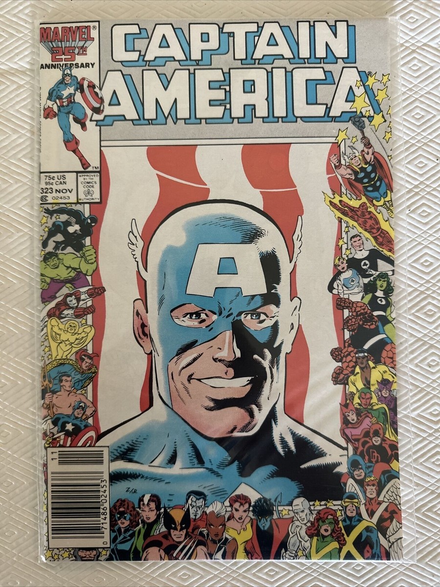 少年漫画 Captain America #323 CAPTAIN AMERICA Vol. 1 #323 November 1986 MARVEL Comics - | eBay