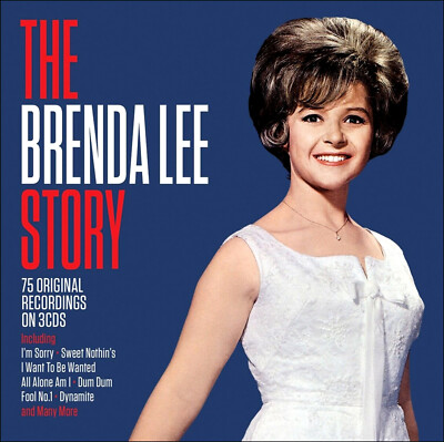 BRENDA LEE  * 75 Greatest Hits * NEW 3-CD Set  * All Original Recordings