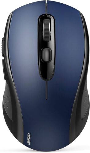 Bluetooth Wireless Mouse, 2-in 1 Bluetooth 5.0 & 3.0 Mouse 2.4G Wireless Portabl
