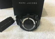 marc jacobs mbm3415 tether black stainless steel ladies watch