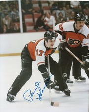 Paul Holmgren Signed Hockey Photo 8x10