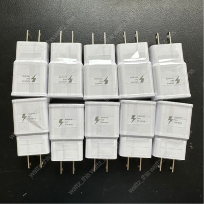 10X For Android Samsung USB Wall Charger Fast Adapter Block Charging Brick Lot